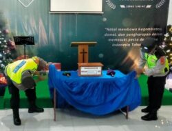 Polsek Selemadeg Tingkatkan Pengamanan Umat Kristiani di Rumah Ibadah Tirta Urip di Banjar Bajera Kaja