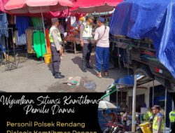 Operasi Mantap Brata Agung 2024 Melaksanakan Patroli Kamtibmas Di Wilayah Polsek Rendang