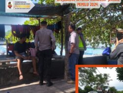 Melalui Patroli Harkamtibmas, Upaya Personil OMB Polsek Padangbai Wujudkan Situasi Kondusif jelang Pemilu 2024