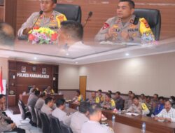 Perlunya resolusi Tahun 2024 secara kwalitas dan kuantitas, Penekanan Kapolres Karangasem dalam Anev Tahunan 2023