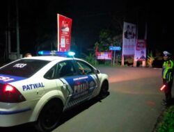 Guna Antsipasi Terjadinya Gangguan Keamanan Maupun Kamtibselcarlantas, Sat Lantas Polres Karangasem Intensifkan Giat Patroli