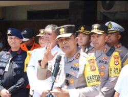 Kapolres Jembrana Terima Kunjungan Kapolda Bali di Pelabuhan Gilimanuk