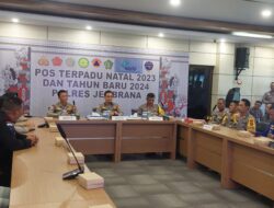 Polres Jembrana Terima Kedatangan Wasops Lilin Agung 2023 di Ruang VIP ASDP Pelabuhan Gilimanuk