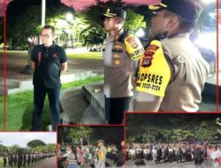 Kapolres Karangasem Pimpin Langsung Pengamanan Jalannya Sidang ke dua di Pengadilan Negeri Amlapura