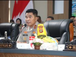 Ribuan Personel Akan di Turunkan, Kapolda Pimpin Rapat Pengamanan Malam Tahun Baru 2024