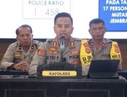 Kapolres Jembrana Gelar Press Conference Akhir Tahun 2023