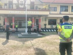 Kapolres Buleleng Pimpin Apel Kesiapan Pengamanan Perayaan Malam Tahun Baru 2024 Di Kabupaten Buleleng