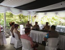 Jum’at Curhat, Kapolsek Bebandem Polres Karangasem Dengar Keluhan Masyarakat di Banjar Dinas Karanganyar, Desa Sibetan, Kecamatan Bebandem