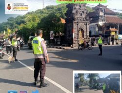 Melalui kegiatan Patroli dialogis Upaya Personil Polsek Padangbai Jaga Kamtibmas Kondusif Jelang Pemilu 2024