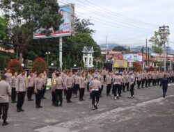 Hari Ketiga Ops Gaktibplin, Sie Propam Lakukan Pemeriksaan Dan Pengecekan Personel Bhabinkamtibmas Dan Polisi RW