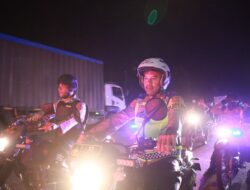 Kapolres Jembrana Pimpin Patroli Gabungan untuk Antisipasi Kegiatan Malam Minggu
