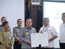 Penandatanganan Kontrak Pelaksana Bantuan Hukum Dan HAM Provinsi Kep.Bangka Bekitung