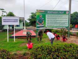 Cegah DBD, Jajaran Kodim 0426 Lakukan Gotong Royong