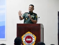 Danrem 044/Gapo beri pembekalan kepada Mahasiswa Unpal, “Partisipasi Pemuda dalam Pemilu 2024 Aman dan Damai
