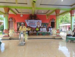 Polsek Belitang II, Polres Oku,Polda Sumsel Gelar Dialog dan Deklarasi Pemilu Damai Perhimpunan Pemuda Hindu Indonesia