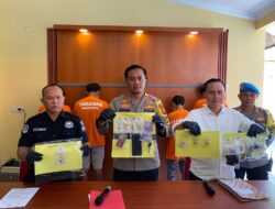Pengungkapan Tindak Pidana Narkotika, Press Release Dipimpin Kapolres Buleleng Proses Hukum Lima Orang Jadi Tersangka