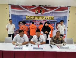 Ditreskrimsus Polda Sumsel  Berhasil Tangkap 4Tersangka Pemilik dan Pekerja Penyulingan Minyak Ilegal