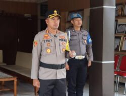 Kapolres Jembrana Pimpin Apel Kesiapan Pasukan Operasi “Mantap Brata Agung 2023-2024” Tahap Kampanye