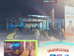 Blue Light Patrol Polsek Padangbai, Wujudkan Situasi yang Kondusif pada Tahapan Pemilu 2024