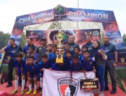 “Liga Sepak Bola Junior Grup 1 Kopassus 2023: Sukses, Meriah, dan Penuh Prestasi”