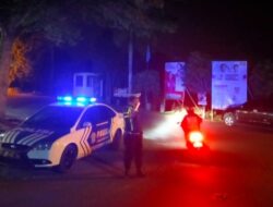 Sat Lantas Polres Karangasem Intensifkan Giat Patroli Blue Light