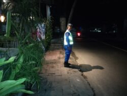 Sukseskan Pesta Demokrasi 2024, Sat Polairud Blue Light Patrol, Seputaran Obyek Wisata Candidasa