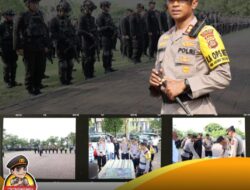 Kapolres Karangasem kembali Pimpin Apel Kesiapan Pengamanan Sidang Perdata