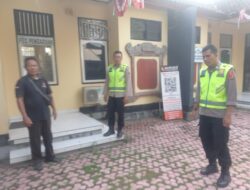 Polres Karangasem Perketat Pengamanan Kantor Bawaslu dalam Operasi Mantap Brata Tahun 2024