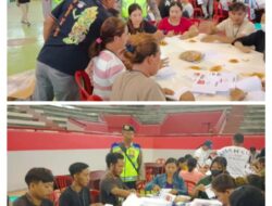 Kegiatan Pelipatan Kertas Suara dijaga Ketat Oleh Personil OMB Polres Karangasem