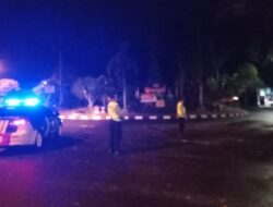 Sat Samapta Polres Karangasem Tingkatkan Kegiatan Blue Light Patrol