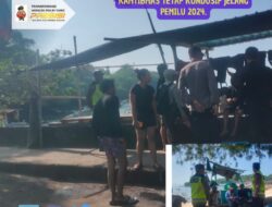 Patroli Dialogis Personil OMB Polsek Padangbai, Untuk Jaga Situasi Kamtibmas Tetap Kondusif Jelang Pemilu 2024