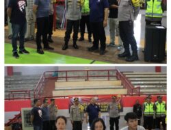 Kapolres Karangasem Melaksanakan Pengecekan Kegiatan Sortir dan Pelipatan Suara Pemilu 2024
