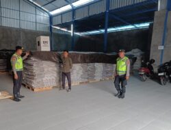 Memasuki Tahap Kampanye di Tahun 2024 Polres Karangasem Perketat Pengamanan Gudang Logistik Pemilu