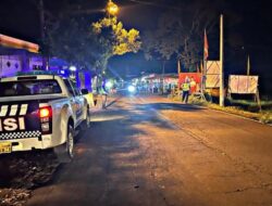 Patroli Blue Light, Upaya Satuan Lantas Polres Karangasem Untuk Menekan Angka Kecelakaan dan Kamtibselcarlantas