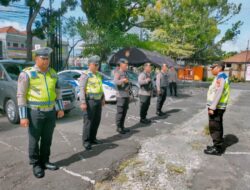 Pengamanan dan Pengawalan Distribusi Pengiriman Logistik Surat Suara (DPD RI) ke Gudang KPUD Kabupaten Jembrana