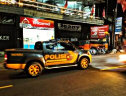 Sat Samapta Polres Karangasem Tingkatkan Patroli Blue Light Hingga ke Pemukiman