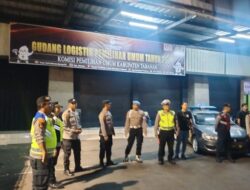 Blue Light Patrol Gabungan Tiga Pilar, Jaga Kamtibmas Agar Tetap Kondusif Jelang Pemilu 2024