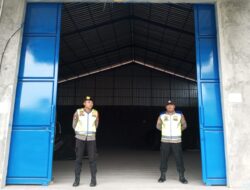 Memasuki Tahap Kampanye di Tahun 2024 Polres Karangasem Perketat Pengamanan Gudang Logistik Pemilu