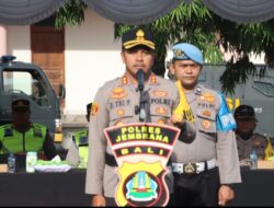 Simulasi Pengamanan Pemungutan Suara Pemilu Tahun 2024