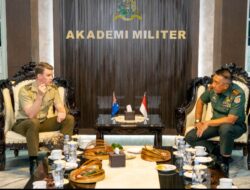 Pertemuan Strategis: Gubernur Akmil Sambut Instruktur Militer Australia di Akmil Magelang