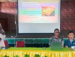 Kepala SMA Negeri 3 Timang Gajah Sosialisasikan Program Tahfiz Kepada Orang Tua/Wali Siswa Kelas 10 dan 11