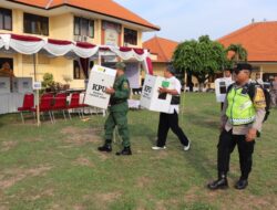 Polres Buleleng Gelar Simulasi Pengamanan Pemungutan Suara Di TPS, di Pimpin oleh Kapolres Buleleng