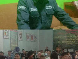 Ketua PPS desa Cikujang Menggelar Rapat Bintek Di GOR Desa Ci Kujang.