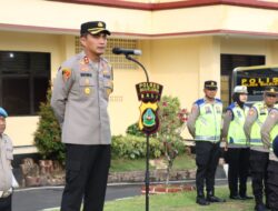 Kapolres Buleleng, Pimpin Apel Jam Pimpinan Tingkatkan Pelayanan dan Wujudkan Harkamtibmas