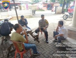 Kunjungan Polsek Cikupa, Membangun Kedekatan Polri dan Masyarakat di Desa Talagasari