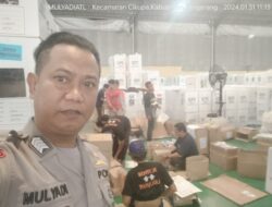 Kegiatan Pemantauan Gudang Logistik 2. Upaya Maksimal untuk Suksesnya Pemilu Cikupa