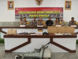 Kapolres Bangka Ungkapkan Kasus Narkoba Meningkat 