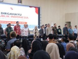 Kapolres Belitung Timur Hadiri Pelantikan KPPS Se-Kecamatan Manggar.