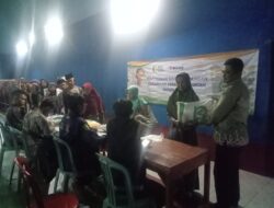 Pemdes Ci jengkol Salurkan Bantuan Beras kepada 1014 KPM Di GOR Desa CiJengkol