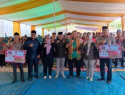 Pj. Bupati Lampung Barat bahas program prioritas pembangunan di Kecamatan Pagar Dewa. 